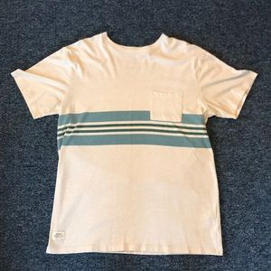 Men’s Katin striped pocket t-shirt size medium